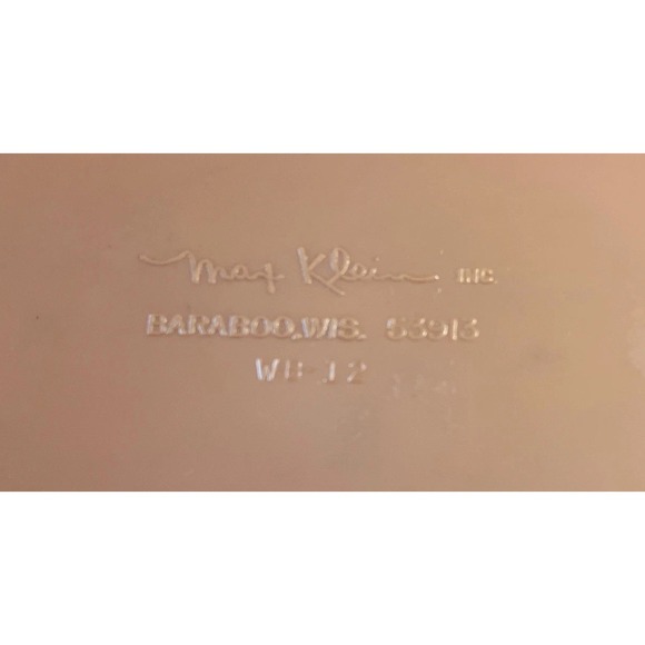 Vintage Fleur De Lis Max Klein Wastebasket - Picture 4 of 5